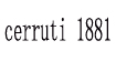 Cerruti1881