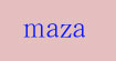mazamaza