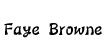 FayeBrowne