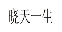 晓天一生晓天一生