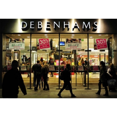 英国体育用品零售商Sports Direct 入股百货集团Debenhams