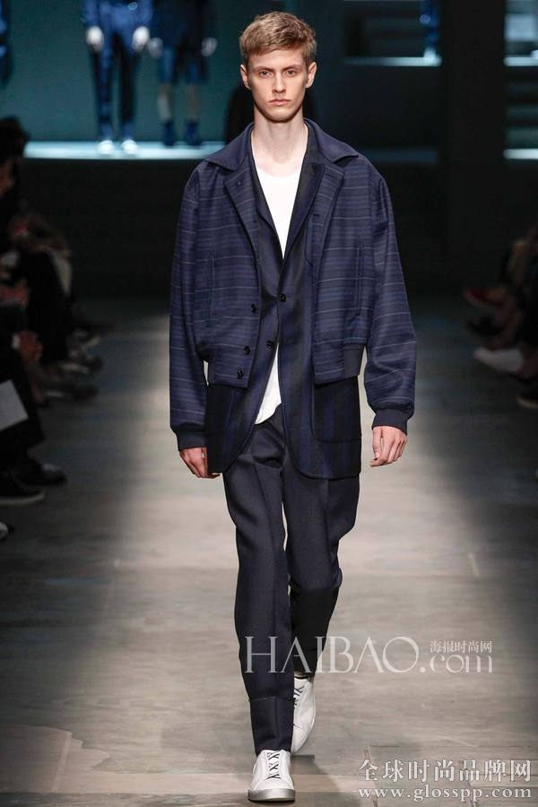 2015春夏米兰男装周杰尼亚 (Ermenegildo Zegna) 秀场