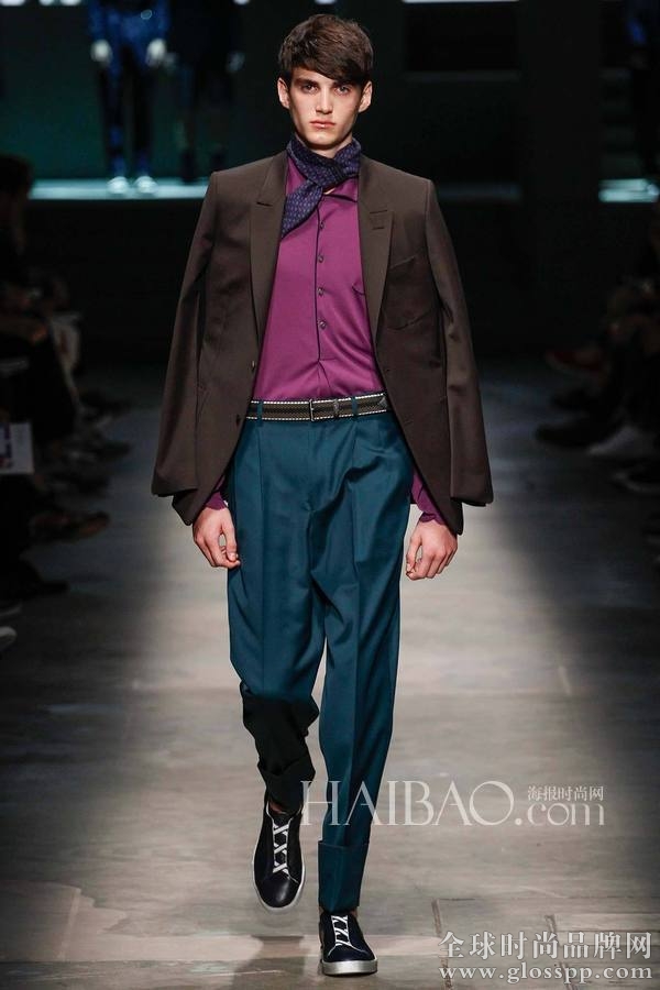 2015春夏米兰男装周杰尼亚 (Ermenegildo Zegna) 秀场