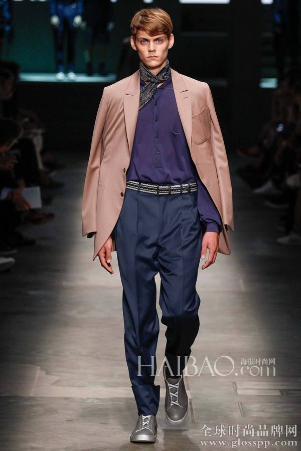 2015春夏米兰男装周杰尼亚 (Ermenegildo Zegna) 秀场