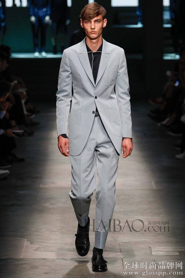 2015春夏米兰男装周杰尼亚 (Ermenegildo Zegna) 秀场