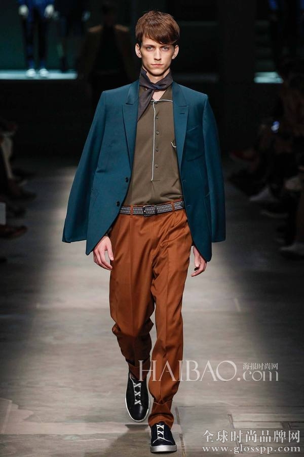 2015春夏米兰男装周杰尼亚 (Ermenegildo Zegna) 秀场