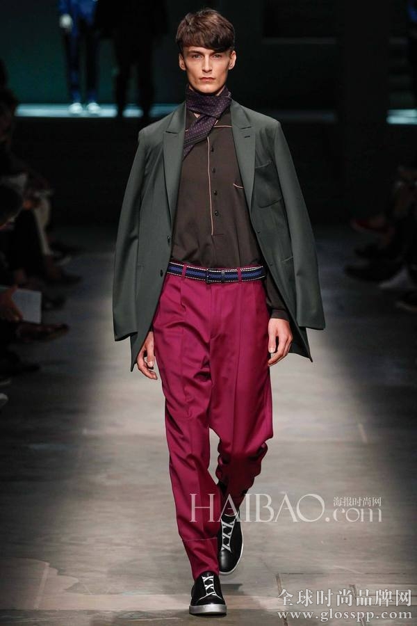 2015春夏米兰男装周杰尼亚 (Ermenegildo Zegna) 秀场