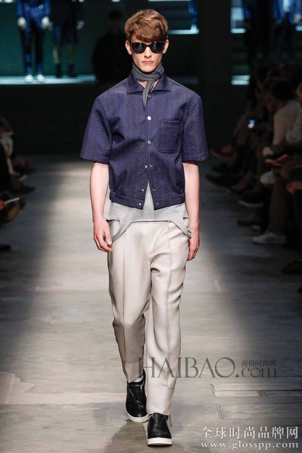 2015春夏米兰男装周杰尼亚 (Ermenegildo Zegna) 秀场