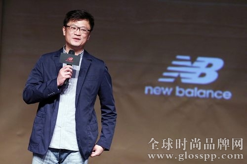 New Balance中国区总经理张鸿文先生为来宾分享New Balance英美产系列精髓