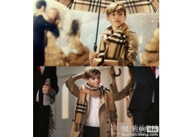 贝家二公子再拍Burberry广告 贝嫂附体基因太强大
