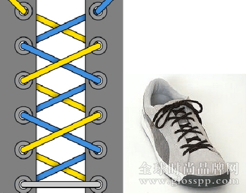 鞋带的24种系法