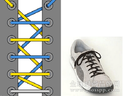 鞋带的24种系法