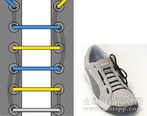 鞋带的24种系法