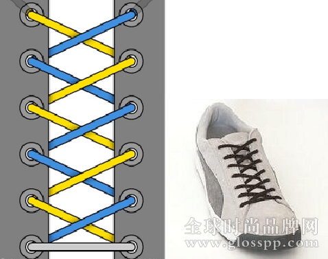 鞋带的24种系法