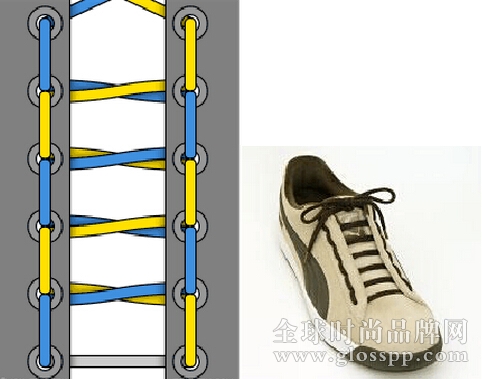 鞋带的24种系法