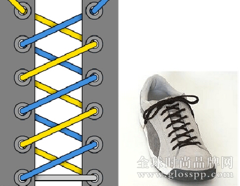 鞋带的24种系法