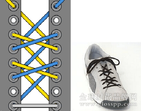 鞋带的24种系法