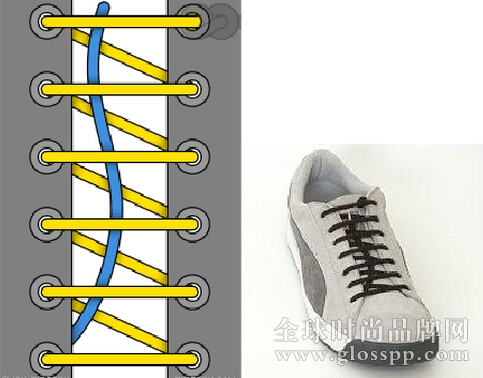 鞋带的24种系法