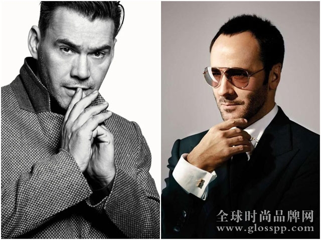 左：Roland Mouret；右：Tom Ford