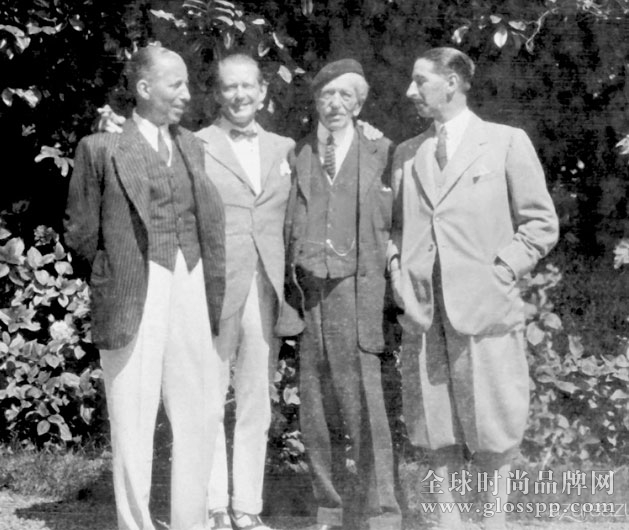 Alfred Cartier,及其子Louis,Pierre和Jacques