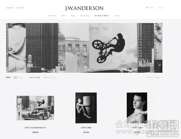 走,去J.W.Anderson的官网上看展览