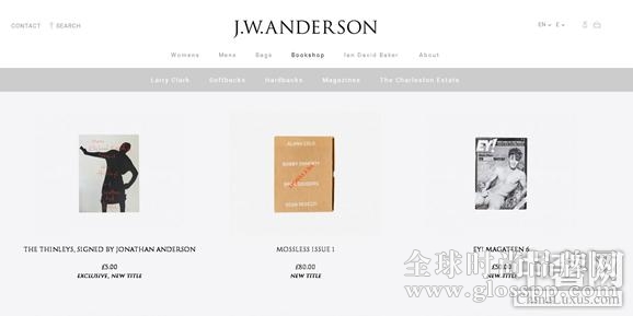 走，去J.W.Anderson的官网上看展览