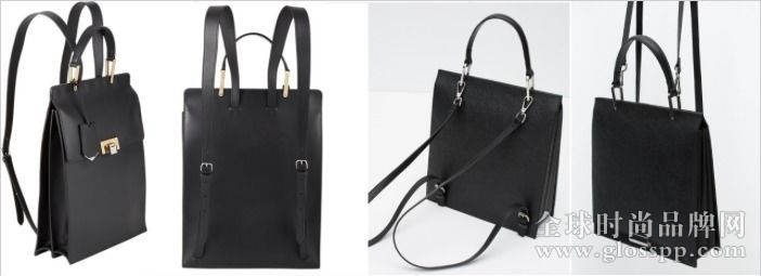 左:Balenciaga,右:Zara