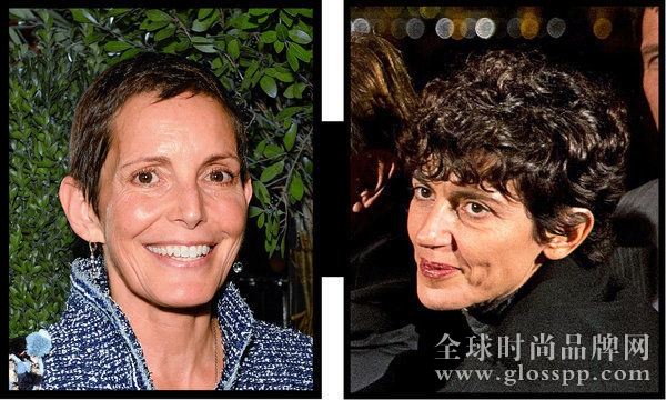 Maureen Chiquet（左），Chanel。Chiquet 曾是 Banana Republic、Gap 和 L’Oréal Paris 品牌的销售行家，2007 年起任 Chanel 的全球首席执行官。Francesca Bellettini（右），Saint Laurent。Bellettini 2013 年离开 Bottega Veneta，成为了 YSL 首席执行官，品牌在她的管理经营和 Hedi Silmane 的创意指引下成为了开云集团的明星。图片版权: PatrickMcMullan.com，美联社(Chiquet)，Florian David，法新社（Bellettini）