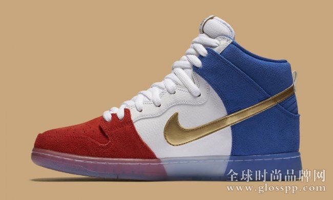 313171-674,Nike SB,Dunk SB Hig 313171-674 Nike SB Dunk High PRM “Tri-Color” 法国国旗配色