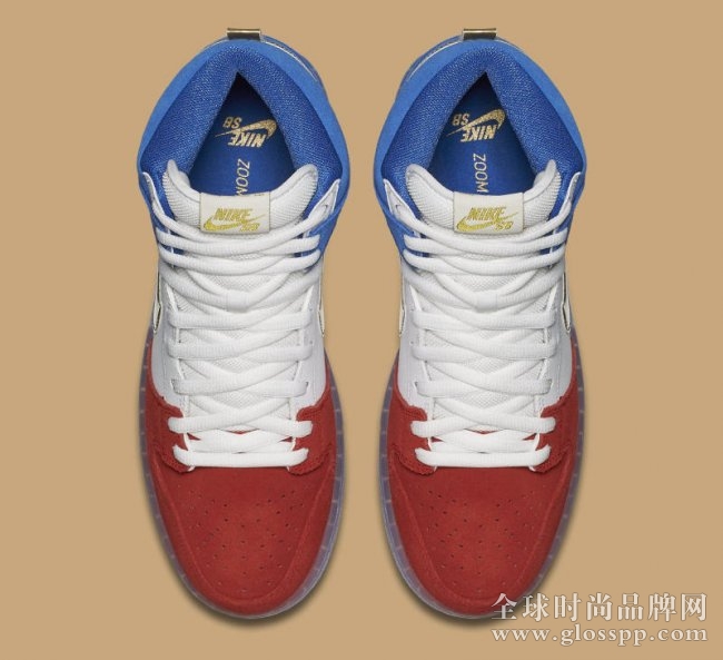 313171-674,Nike SB,Dunk SB Hig 313171-674 Nike SB Dunk High PRM “Tri-Color” 法国国旗配色