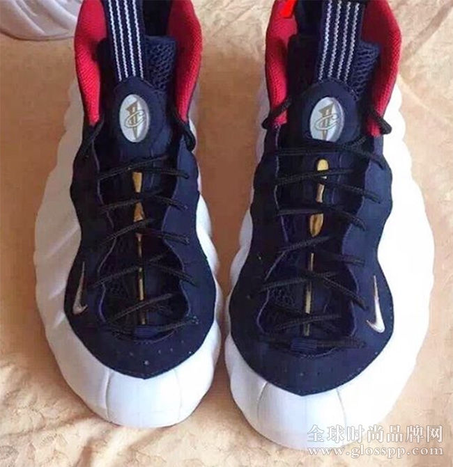 575420-400,Foamposite One,Foam 575420-400 奥运喷 Nike Air Foamposite One “USA” 实物首次曝光!
