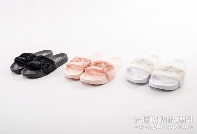 Puma Fenty,Puma 奢华毛拖,Puma x Rihanna Fenty “Fur Slide” 现已发售