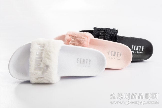 Puma Fenty,Puma  奢华毛拖，Puma x Rihanna Fenty “Fur Slide” 现已发售