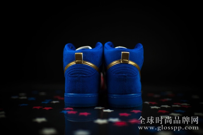 313171-674,Nike SB,Dunk High 313171-674 Nike Dunk SB High PRM 法国国旗配色美图近赏
