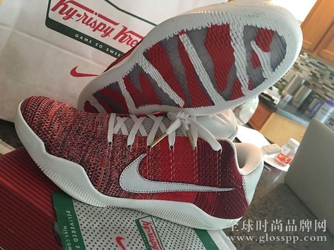 824463-606,Kobe 11 Elite Low,K 824463-606 下月发售，Kobe 11 Elite Low 4KB “Red Horse” 更多图片曝光