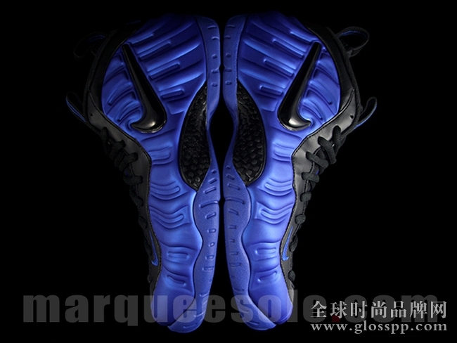 624041-403,Foamposite Pro,Foam 624041-403 蓝黑 Nike Air Foamposite Pro “Hyper Cobalt” 上脚效果预览