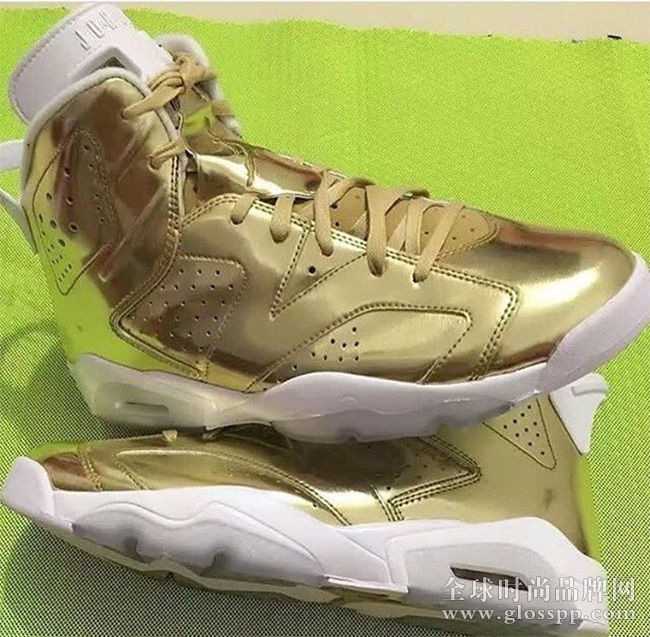 854271-730,AJ6,Air Jordan 6 854271-730AJ6 2016 款 Air Jordan 6 Pinnacle 土豪金配色实物曝光!