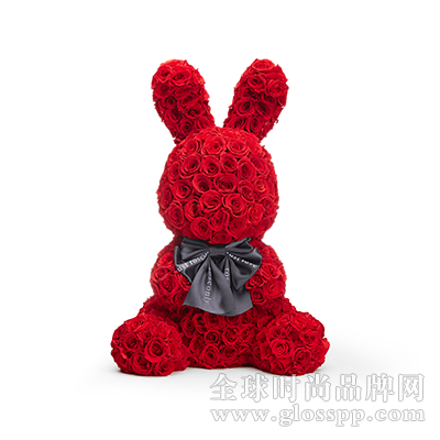 roseonly玫瑰公仔—玫瑰兔 30cm